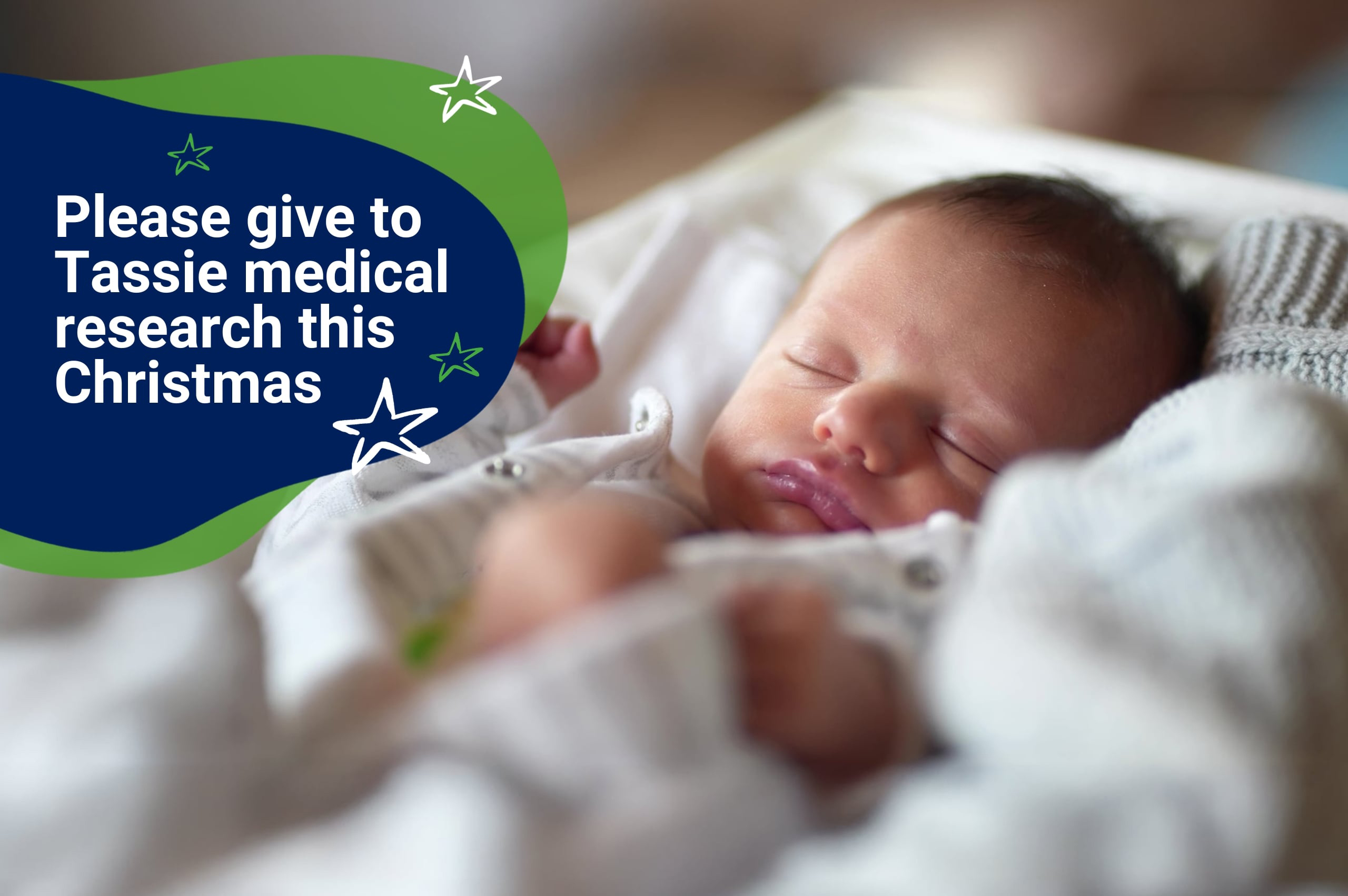 Please Give to Tassie Medical Research This Christmas